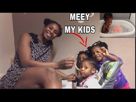 Showers Routine | night routine | with my kids