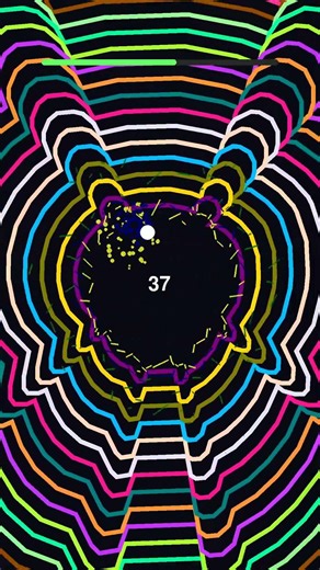 Will the Ball Escape 100 Chiikawas in 30 Seconds? #satisfying #ball #bounce #bouncingball #adhd