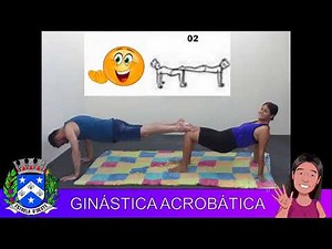 Ginástica acrobática em dupla