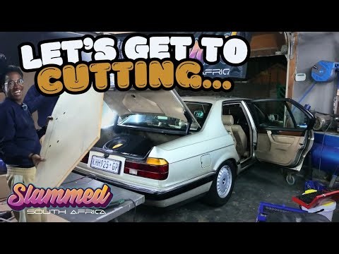 We try and figure out this boot set up | Bmw 750il build Part 3