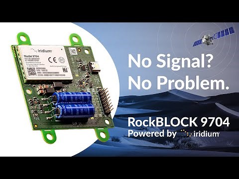RockBLOCK 9704 | Iridium 9704-Powered Satellite Module for IoT