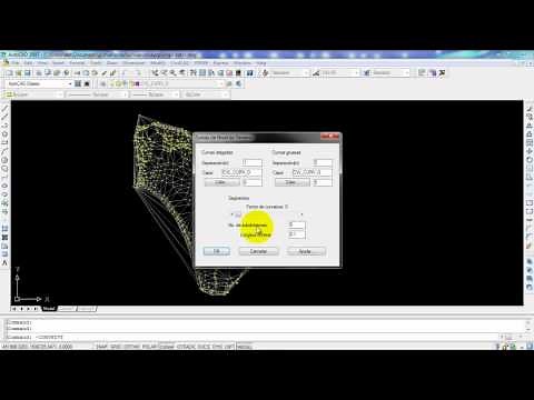 Tutorial Autocad y CivilCad - Como Generar Triangulacion y Curvas de Nivel