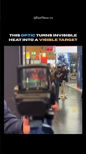 Thermal Imaging Explained — How Heat Signatures Reveal Targets in Any Condition | #shorts