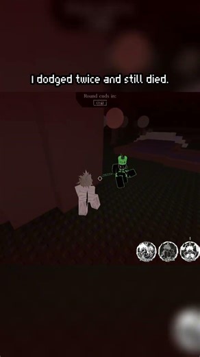 I dodged twice and still died 🤦 | #roblox #foryou #robloxedit #forsaken