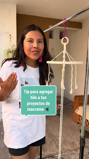Consejos para agregar hilo a tus proyectos de macramé