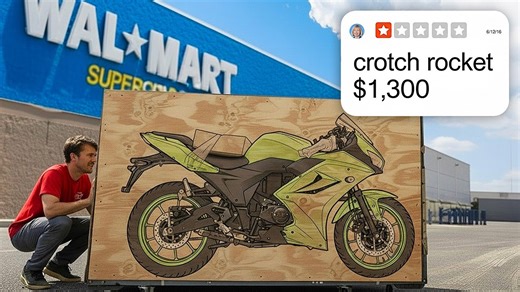 I tested Walmart's 200 EFI crotch rocket!🏍️