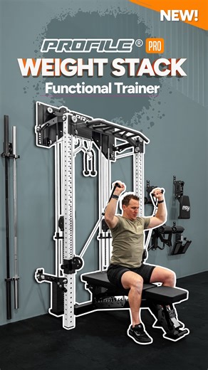 It’s LIVE! 🙌 We’re doing Black Friday bigger than ever this year with our biggest product launch…ever 🚀 This is the Profile®️PRO Weight Stack Functional Trainer featuring Dialed Motion. It’s a true 1 of 1 product and you can pre-order at introductory pricing from now until 12.3.25 Shop NOW! #prxperformance #homegymlife #homegymsetup #spacesaving #garagegymlife #functionaltrainer | PRx Performance