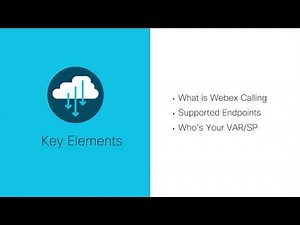 Webex Calling Part 1 - Overview