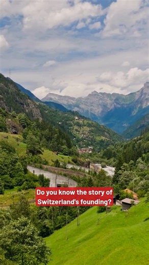 🇨🇭 Ready for a 40-second journey through Swiss history? ⏳ With Swiss National Day just around the corner, find out when and how Switzerland was born! 🎥 | About Switzerland