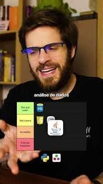Tier list of languages ​​for data analysis.
