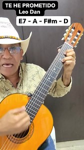 Te he Prometido - Leo Dan #reel #LeoDan #TeHePrometido #guitarra #acordes #tutorialguitarra | Tutoriales de guitarra Gabi