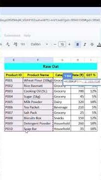 Stop Using VLOOKUP! Try XLOOKUP in Excel 🚀 #exceltips #exceltricks #googlesheets