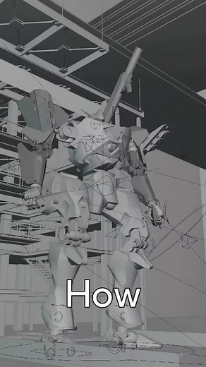 Create Stunning Mecha Scenes in Blender Tutorial