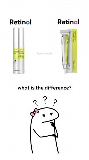 retinol vs retinal what is the difference? #skincare #retinol #makeuptips #feminine