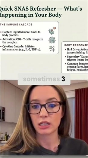 Nickel Allergy Explained: Immediate vs. Delayed Reactions & Your Body #shorts