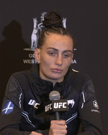 King Casey O'Neill speaks after her #UFC305 victory! | UFC