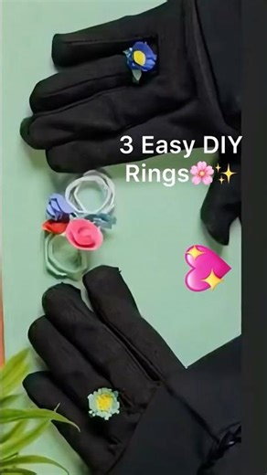 DIY 3 Flower Rings Are Worth $1,000,000