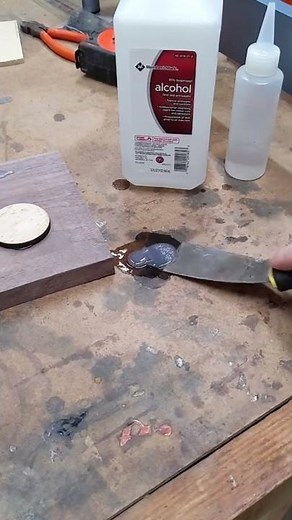 How To Remove Hot Glue Quick And Easy! #tips #woodworking