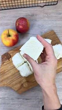 3-ingredient marshmallow 🍎🔥