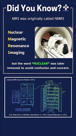 Why MRI Doesn’t Use "Nuclear" #science #medicalimaging #physics #shorts #fyp #stem