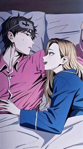 They Finally Shared a Bed 🤭😆. #manhwavirex #manhwa #manga #romantic #romance #shorts #webtoon #fyp