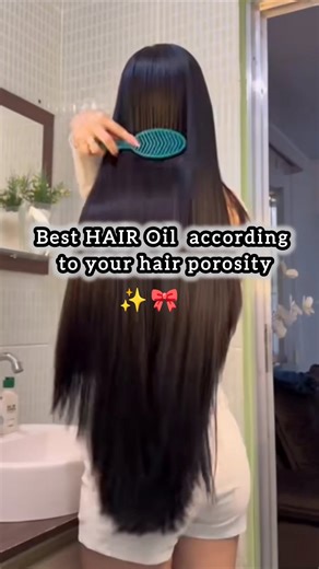 Best Hair Oil According to Your Hair Porosity #haircare #shorts #youtubeshorts #trending #viral #yt