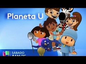 Planeta U Promo on Univision (Pocoyo and The Backyardigans) (Incomplete) - Early 2013