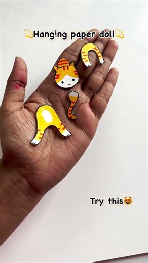 PAPER HANGING GIFT 🎁🎁 #shorts #art #diy #viral