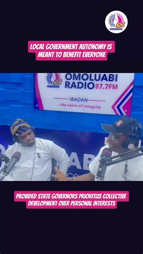 Local government autonomy is designed to benefit everyone, as long as state governors put collective development above personal interests, says Prince John Oyetunji Aremu. #LocalGovernmentAutonomy #GoodGovernance #PrinceJohnOyetunjiAremu #OyoState #NigerianPolitics #GrassrootsDevelopment #PoliticalReform #LeadershipMatters