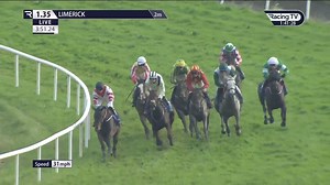 Doyen Magic bounces out and makes all in the Panoramic Restaurant Limerick Racecourse Mares Handicap Hurdle for Philip Rothwell and the Curb Your Enthusiasm Syndicate | Limerick Racecourse