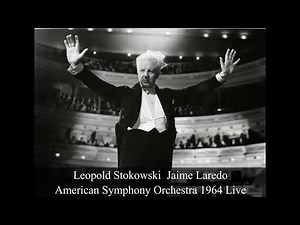 1964 Live Barber Violin Concerto - Jaime Laredo, violin Stokowski conducts