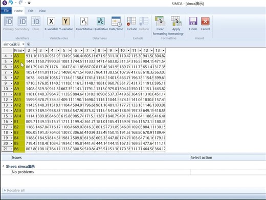 SIMCA14软件的使用(2)