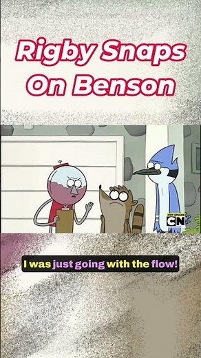 Rigby Punches Benson ~ Regular Show #regularshow #mordecaiandrigby #cartoon