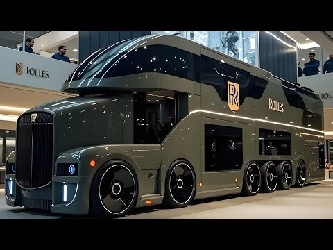 2026 Rolls Royce Motorhome | Ultra Luxury Moving Palace with V12 Hybrid Power & Futuristic Design!