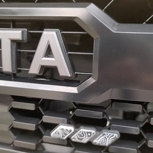 Topo Tri-color Grille Badge Emblem Fit for Toyota Tacoma 4runner Tundra Sequoia Rav4 - Etsy