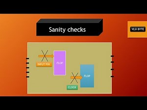 sanity checks in vlsi design