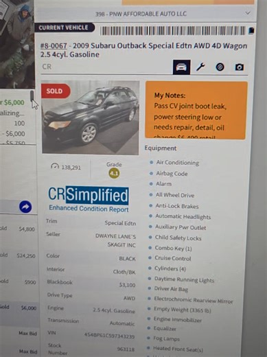 Auction Success #entrepreneur #cardealer #smallbusiness #washington #auction