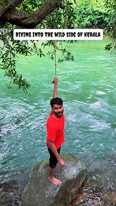 Just experienced the thrill at Nilambur, Kerala, diving into the Iruvazhanjippuzha River 🌊. During July–September, the current is super strong. But from November to January, it transforms into the perfect spot to enjoy crystal-clear waters ⚠️ Safety note: The river is deep – only enter if you know swimming. Otherwise, enjoy the view and vibes from the banks. #nature #river #risky #safety #kerala | Annayya KL