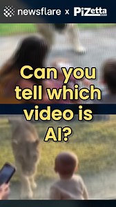 21K views · 55 reactions | Can you tell which video is real and which...