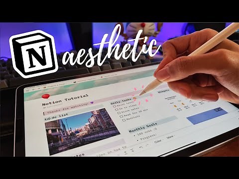 aesthetic notion tutorial ✨customization tips + setup