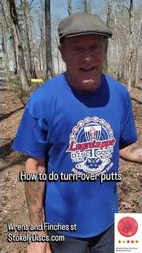 The correct way to do turn-over (anhyzer) putts based on which putting form you use.