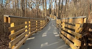 Hellcat Boardwalk Trail also called Hellcat Interpretative Trail - Plum Island