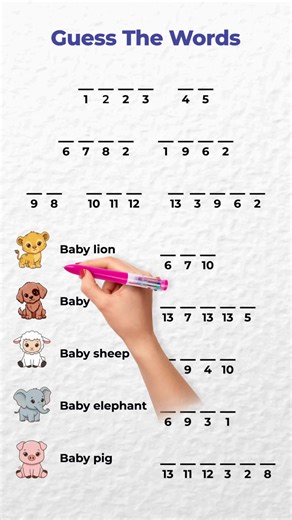 Words by Numbers - Classic Crostic Crossword with solution!😍 | Crostic Word Puzzle Game