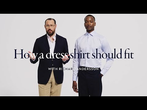 How a dress shirt should fit | Eton Shirts