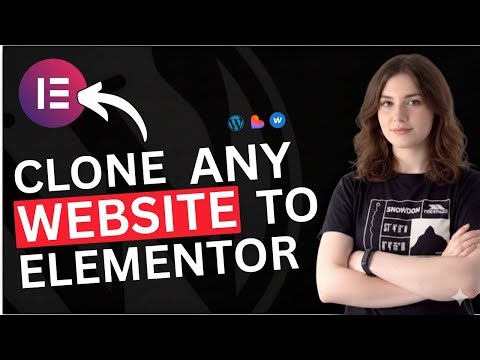 Clone ANY Website into Elementor WordPress | Webflow to Elementor | Clone2Elementor Tutorial