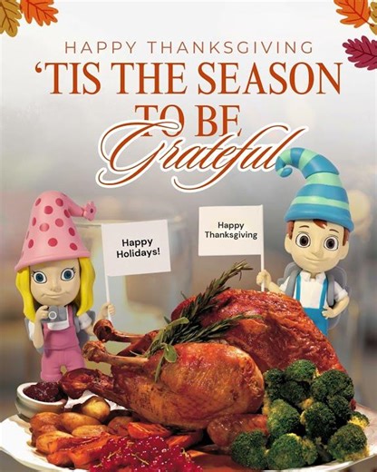 Happ Thanksgiving by Gnome on the Go! #travel #travelcompanion
