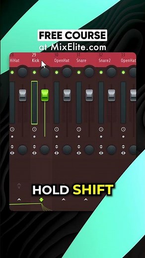 How to Move Channels, Mixer Tracks and FX #shorts