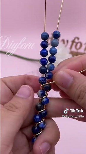 How to Make a Bead Necklace | Step-by-Step Guide by DIYforu_Della_EU