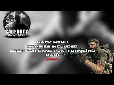 COD Black Ops 2 CHEATS / HACK MENU / ZOMBIES + STEAM INCLUDED