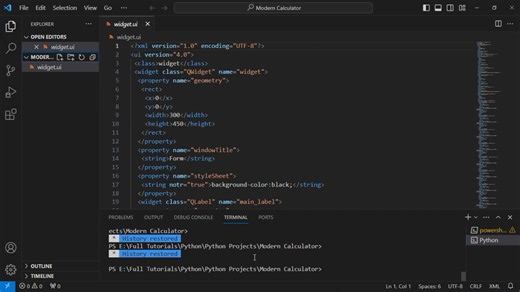 How To Make A Modern Calculator using PySide6 GUI In Python 2023